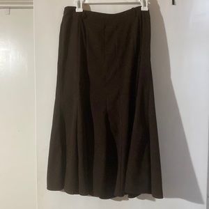Dress barn suede skirt